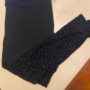 Torrid leggings mesh leopard lace